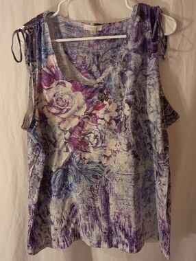 Concepts Sleeveless Blouse Women's Size 3X/22